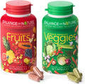 Balance of Nature Fruits and Veggies - Whole Food Supplement with Superfood- 90 Fruit