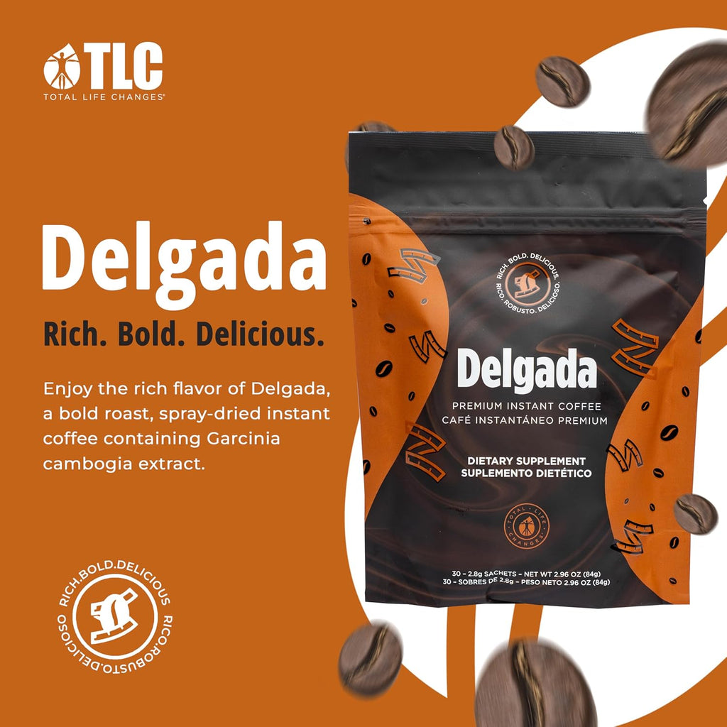Coffee Delgada Premium, 25 Sachets, 2.8 oz Each