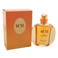 Dune perfume bottle and packaging on a white background