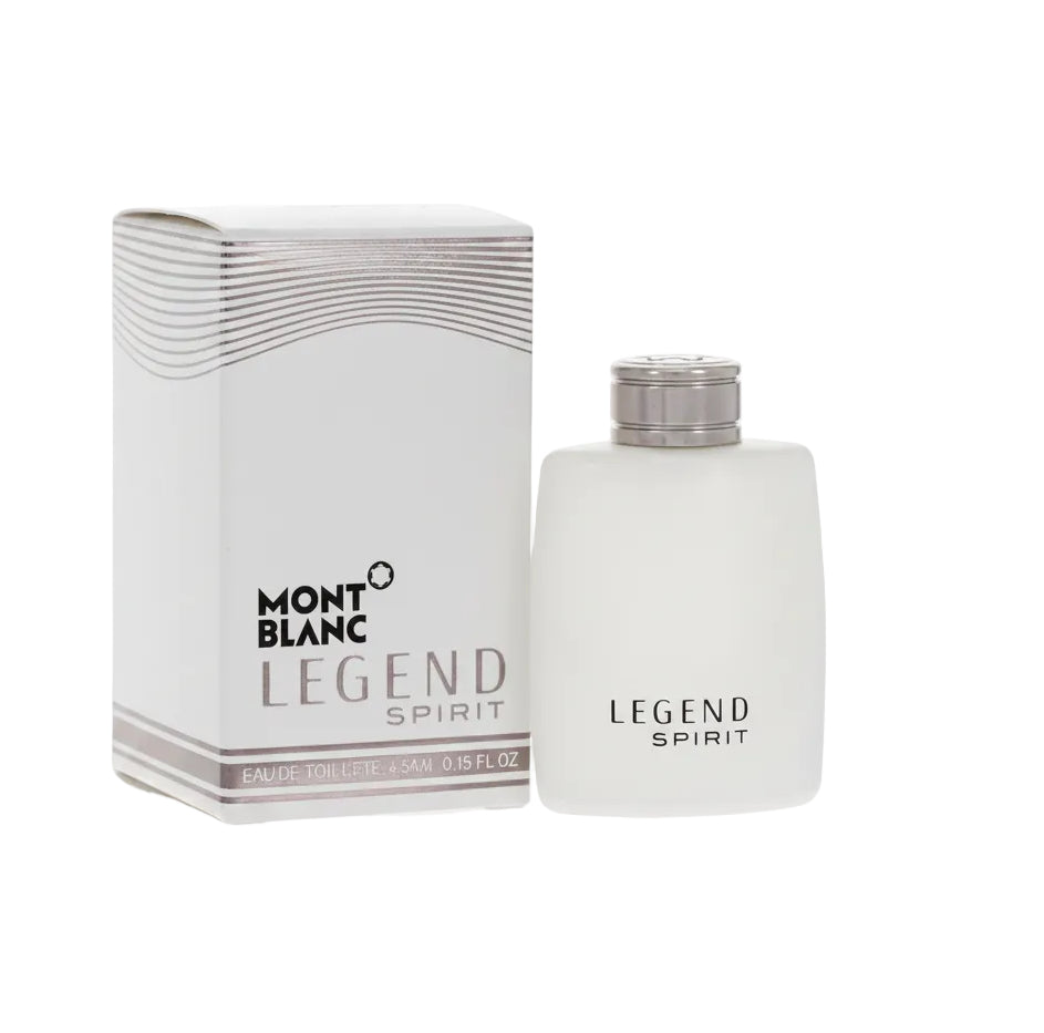 Montblanc Legend Spirit perfume bottle and packaging on a white background