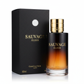 Dior Sauvage Elixir 60ml dark amber bottle with gold cap and premium box