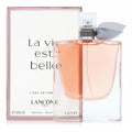 Lancéo perfume bottle with packaging on a white background
