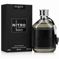 Dumont Nitro Black perfume bottle and packaging on a white background