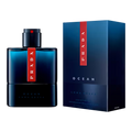 Prada Luna Rohr Prada Ocean perfume bottle and packaging on a white background