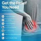 SciatiEase Formula Alpha Sciatic Nerve Health Support Supplement 300mg 3 Bottles.