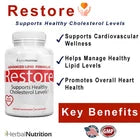 Restore Cholesterol Lowering Supplement Multi-Ingredients with Red Yeast Rice