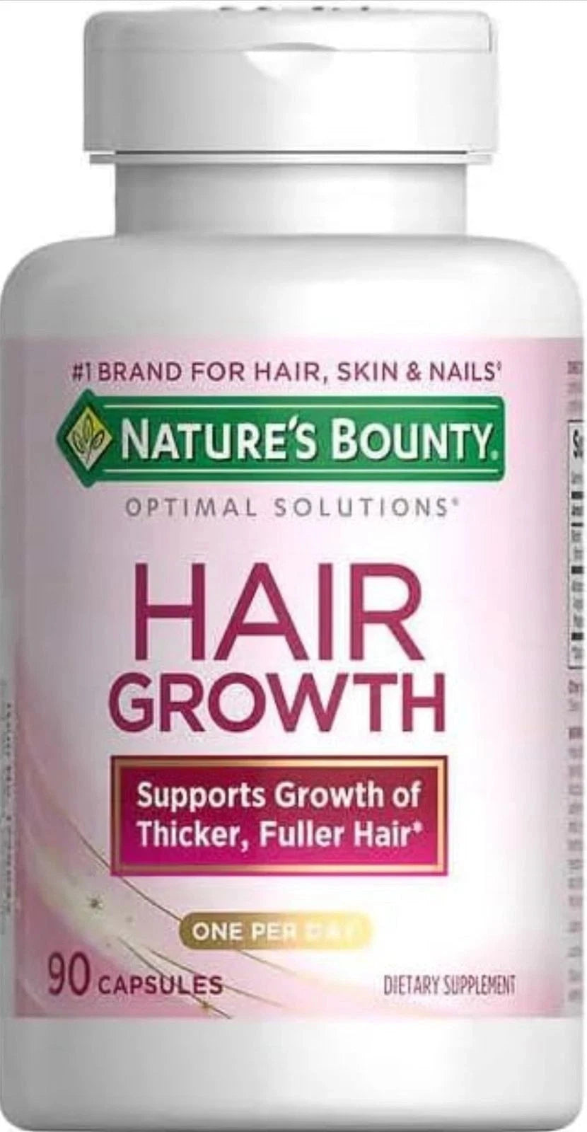 Nature's Bounty Hair Growth Supplement - 90 Caps