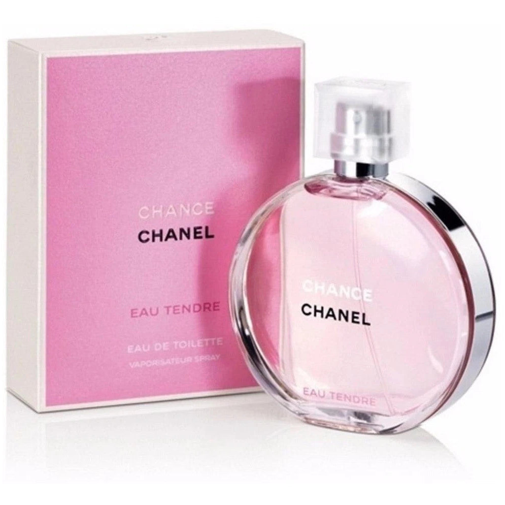 CHANCE EAU TENDRE by Chanel Eau de Toilette EDT 3.4 oz / 100 ml