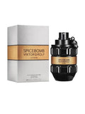 Spicebomb Viktor & Rolf perfume bottle and packaging on a white background